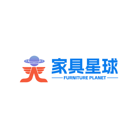 星球家具logo设计