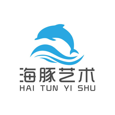 海豚艺术logo设计