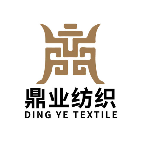 鼎业纺织logo设计