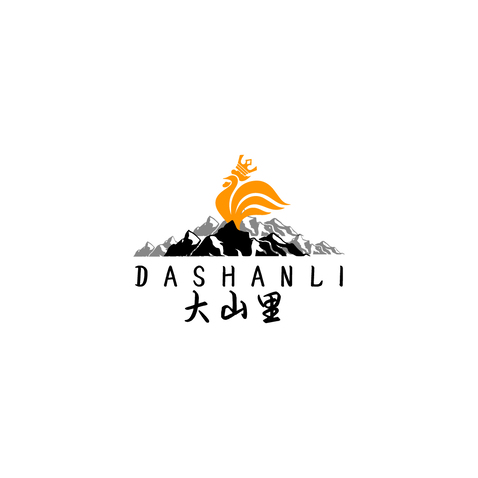 大山里logo设计