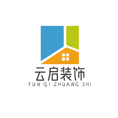 云启装饰logo设计