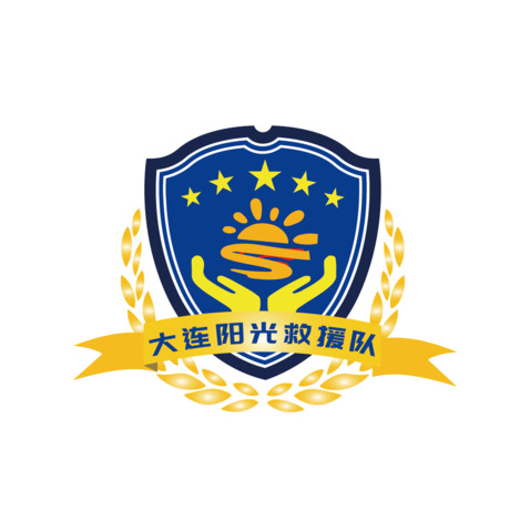 阳光救援队logo设计