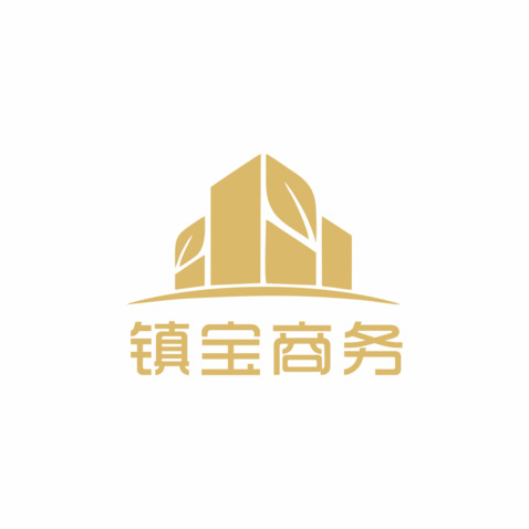 镇宝商务logo设计