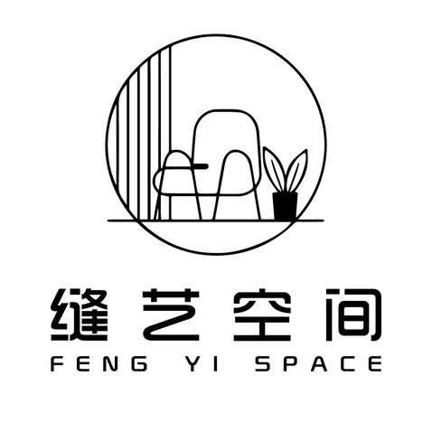 缝艺空间logo设计