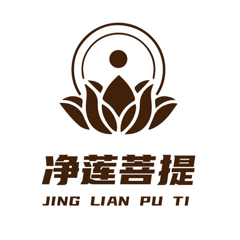 净连菩萨logo设计