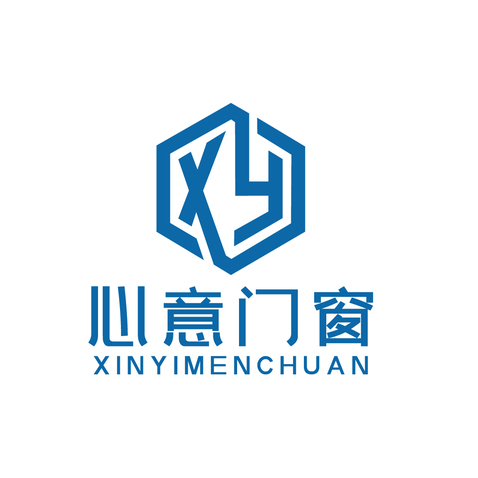 心意门窗logo设计