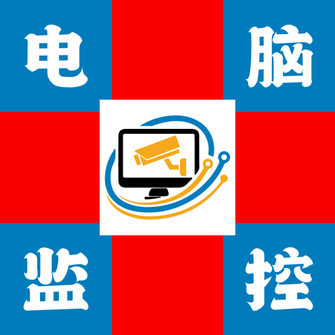 电脑监控logo设计