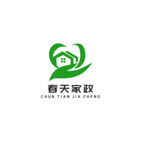 春天家政logo设计