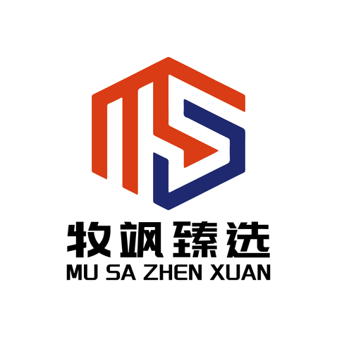 牧飒臻选logo设计