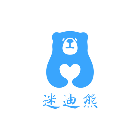 迷迪熊logo设计