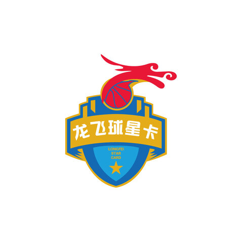 龙飞球星卡logo设计