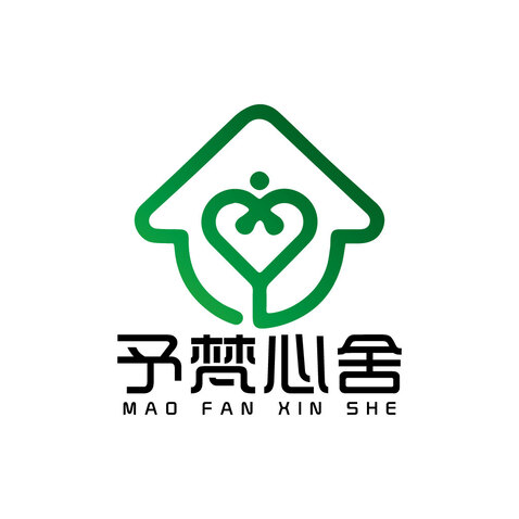 矛梵心舍logo设计