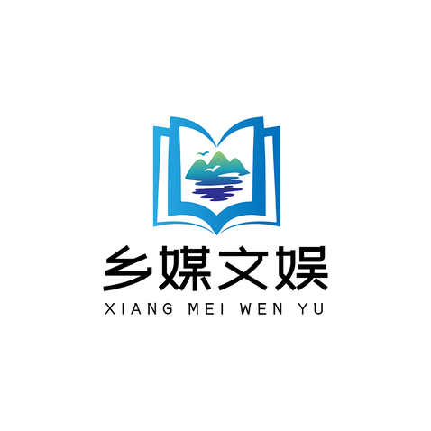 乡媒文娱logo设计