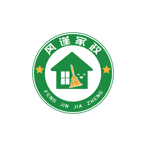 风谨家政logo设计