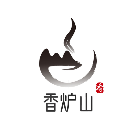 香炉山logo设计