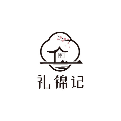 礼锦记logo设计