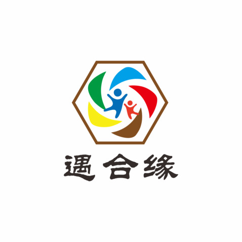 遇合缘logo设计