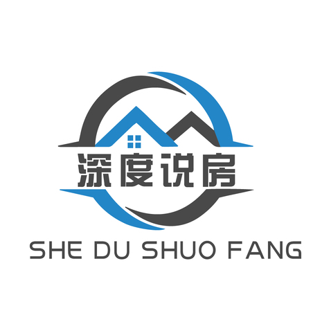 深度说房logo设计