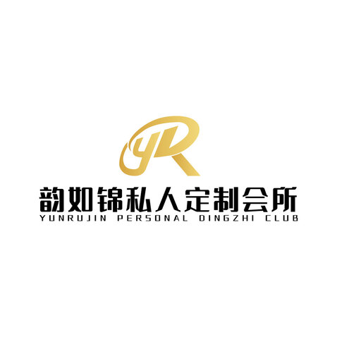 韵如锦logo设计