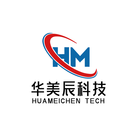 华美辰科技logo设计