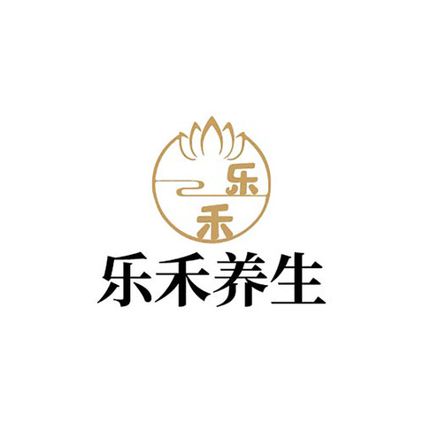 乐禾养生logo设计