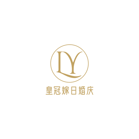 皇冠嫁日婚庆logo设计