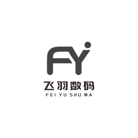 飞羽数码logo设计