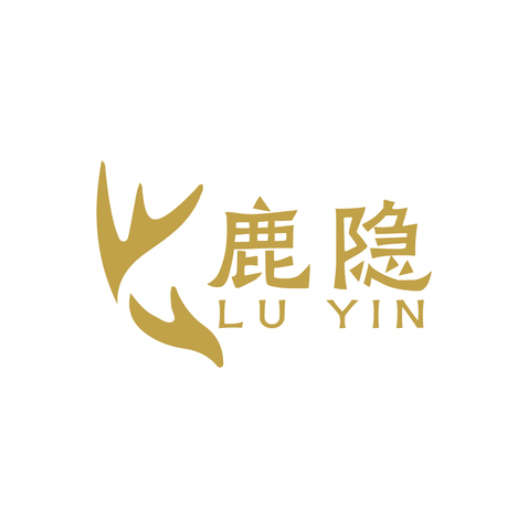 鹿隐logo设计