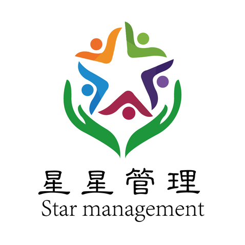 星星管理logo设计