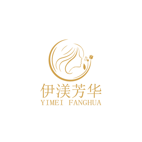 伊渼芳华logo设计