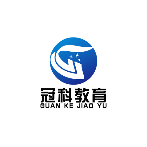 冠科教育logo设计