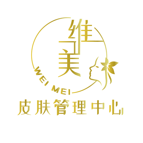 维美皮肤管理中心logo设计