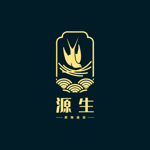 源生鲜炖燕窝logo设计