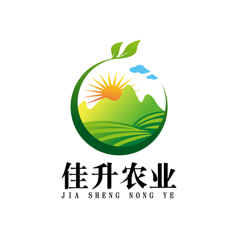 佳升农业logo设计