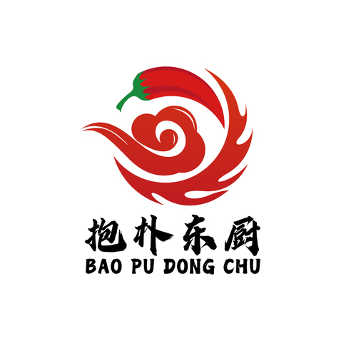 抱朴东厨logo设计