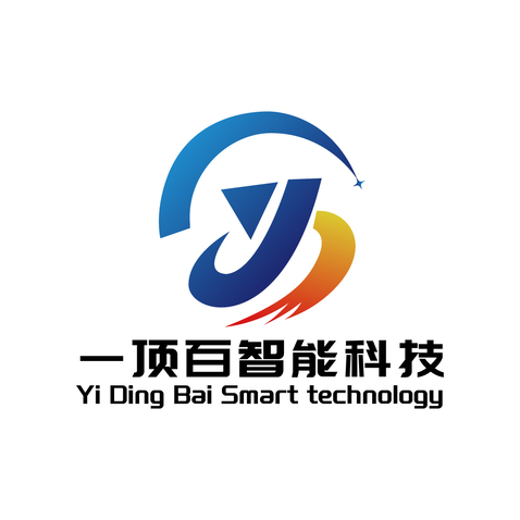 一顶百智能科技logo设计