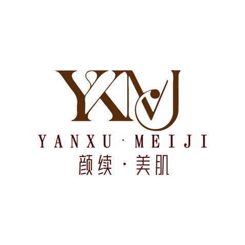 颜续·美肌logo设计