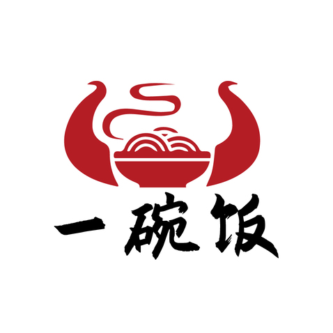 一碗饭logo设计