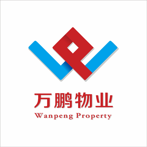 万鹏物业logo设计