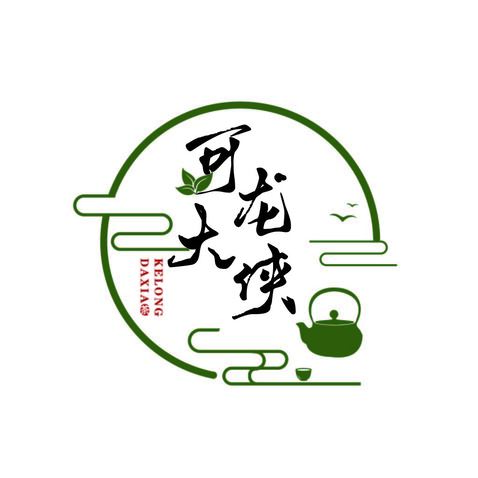 可龙大侠logo设计