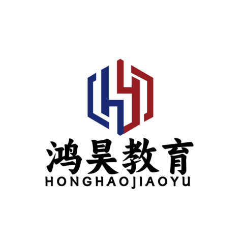 红昊教育logo设计