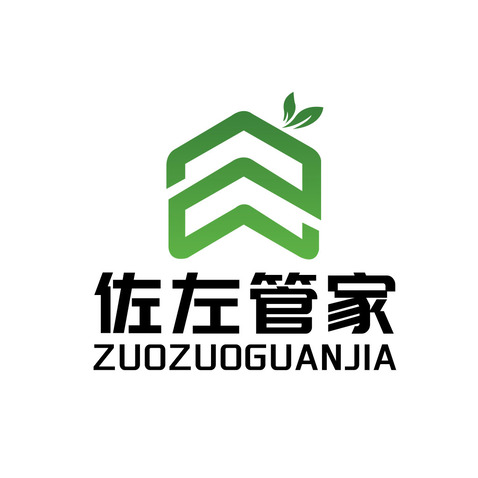 佐左管家logo设计