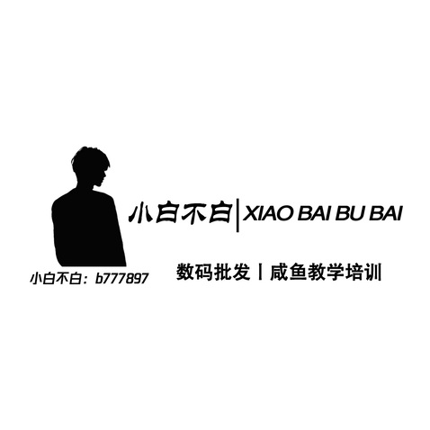 小白不白logo设计