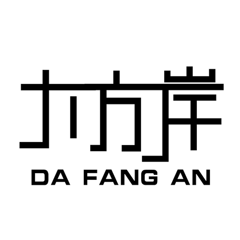 大方岸logo设计