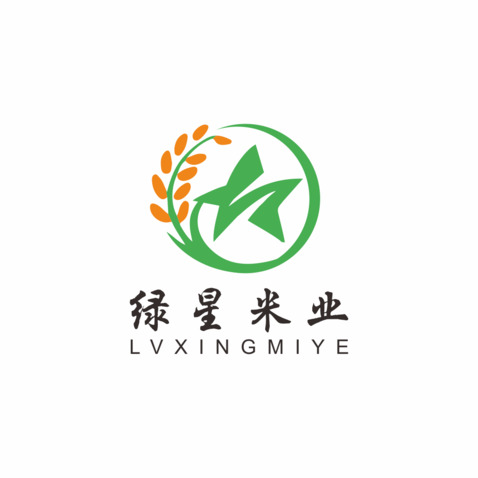 绿星logo设计