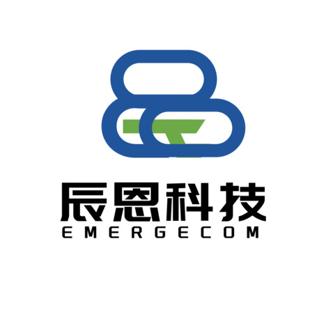 智能通信与数据管理logo设计