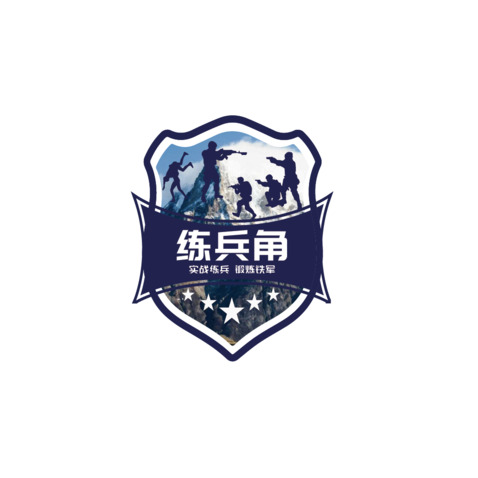 练兵角logo设计