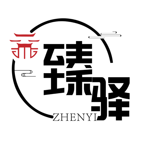 高端石材雕刻logo设计