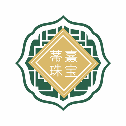 蒂熹珠宝logo设计