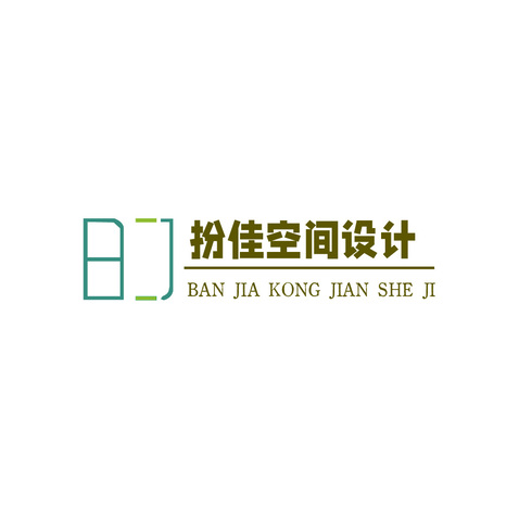 扮佳空间设计logo设计